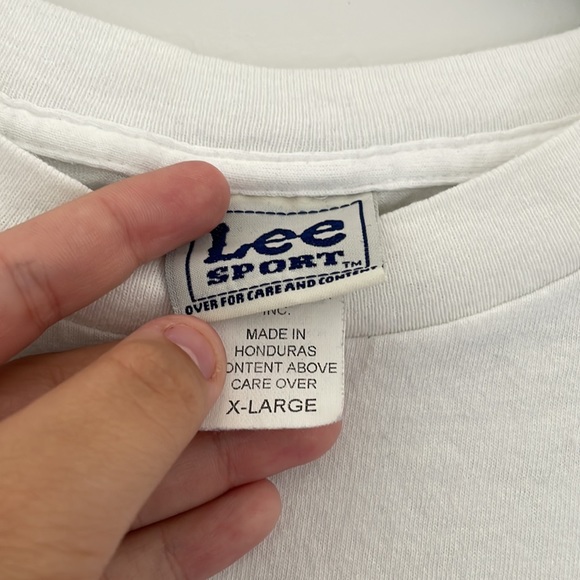 LEE SPORTS 2003 WORLD SERIES FLORIDA MARLINS & NEW YORK YANKEES T-SHIRT MENS XL - Picture 3 of 3